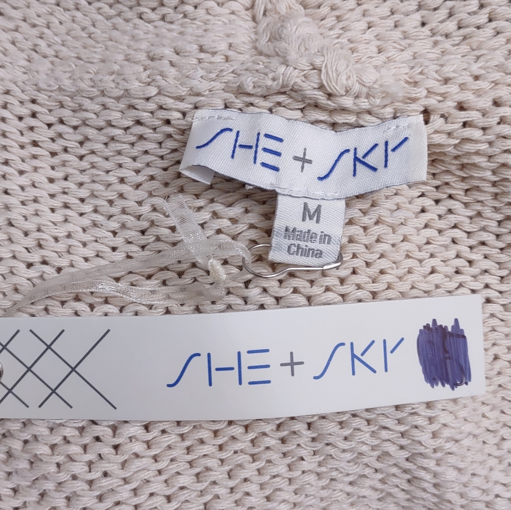 NWT She +Sky Cowl Neck Sweater - Picture 6 of 6